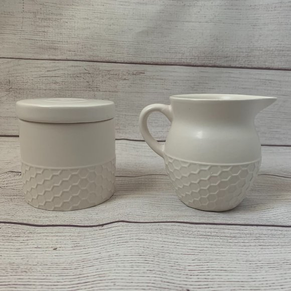 Heartland Hive Dining Heartland Hive Cream And Sugar Container Set With Pattern